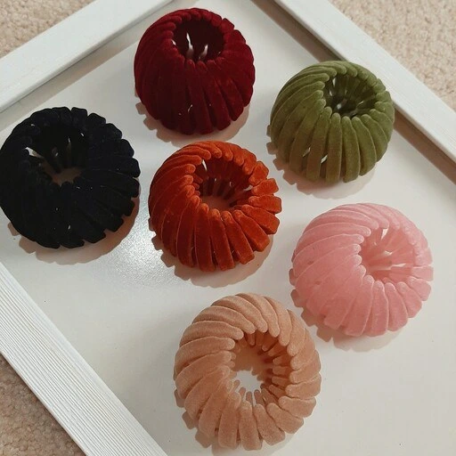 گیره مو مدل چنگکی جنس شمعی و مخمل