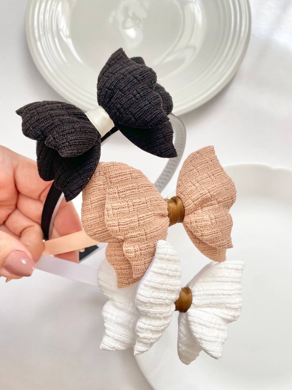 تل های جذاب پاپیون برجسته  پیکسل دار