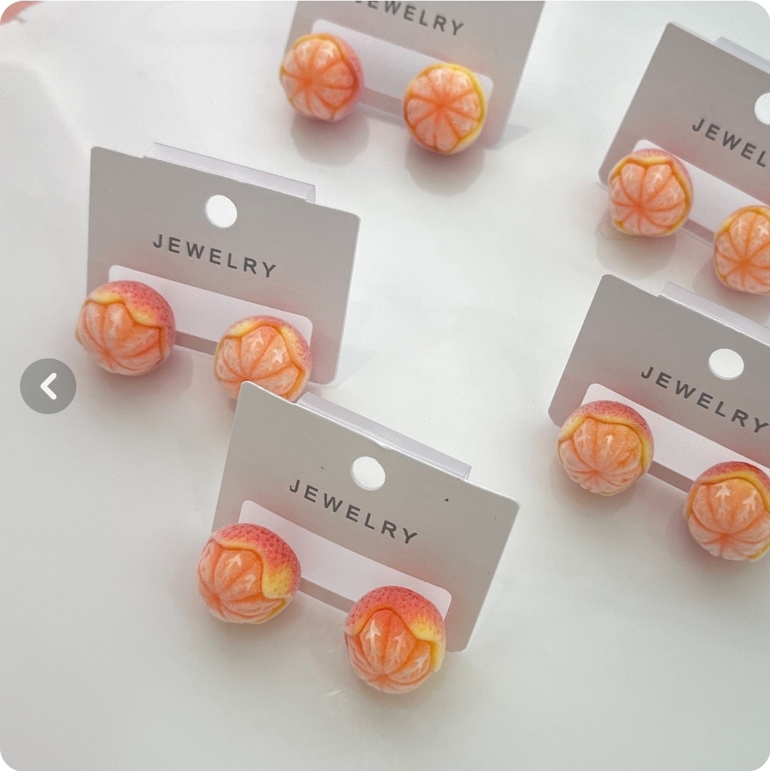 گوشواره نارنگی