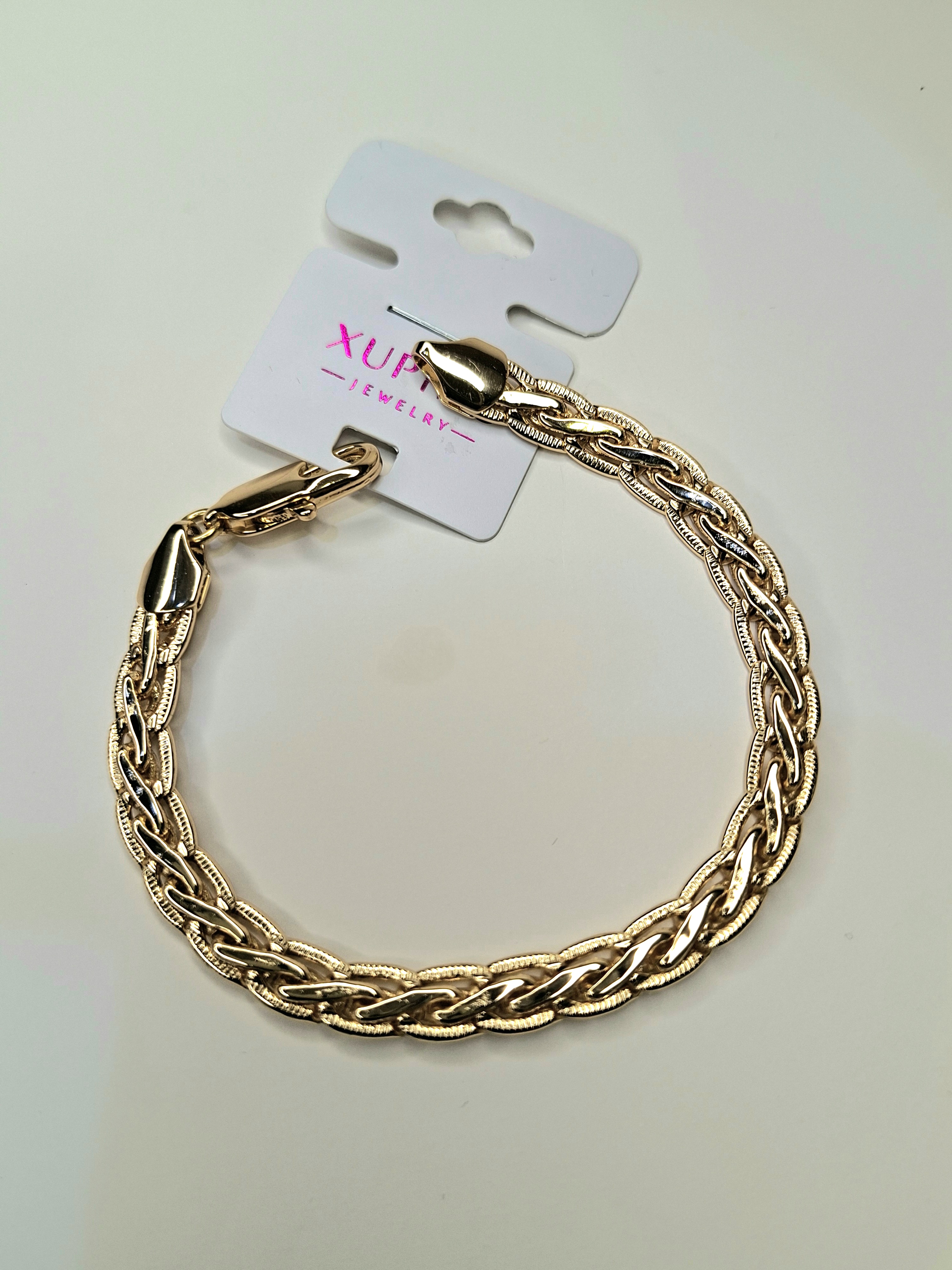 دستبند ژوپینگ رنگ ثابت و مشابه طلا