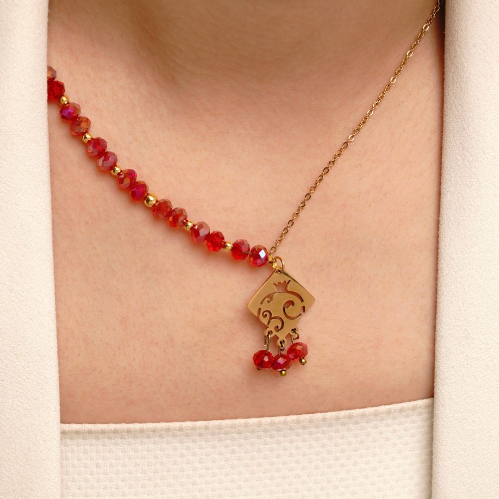 گردنبند یلدایی ، زنجیر مناسب یلدا