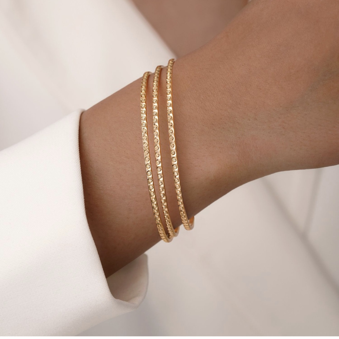 النگوهای طرح طلا بسیار مشابه طلا