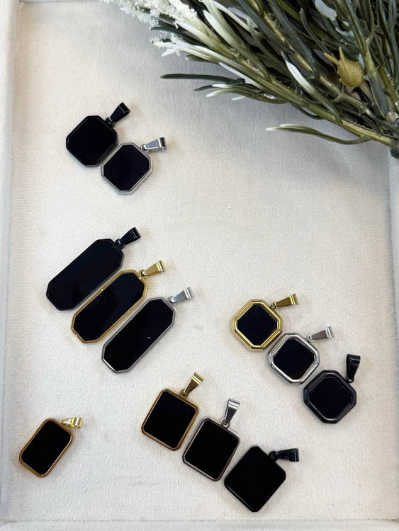 پلاک مردانه ساده